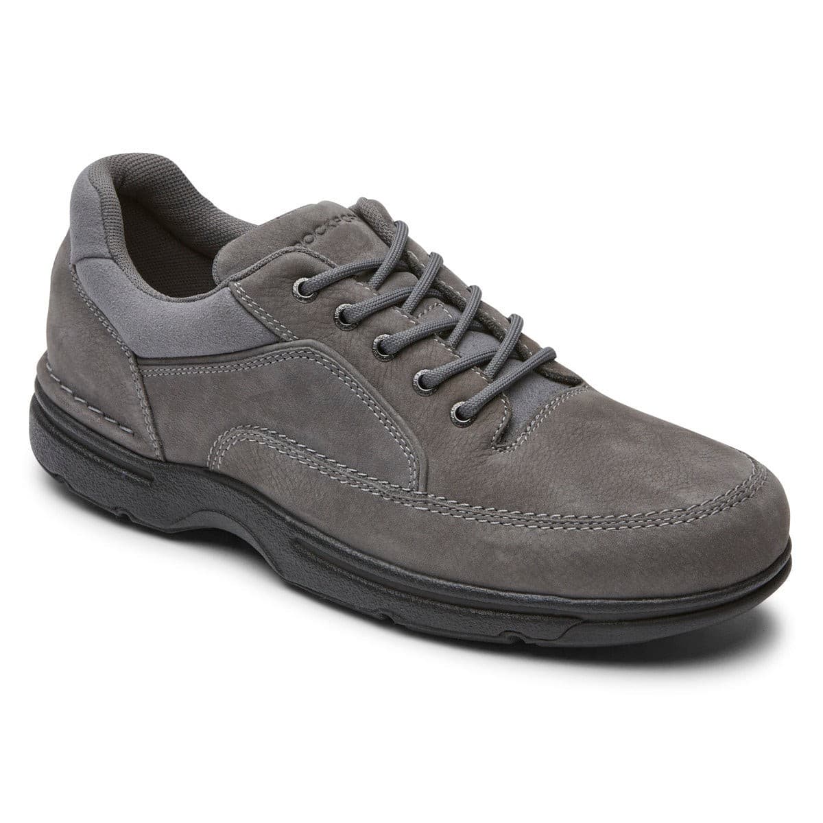 Rockport Men's Eureka Walking Casual Shoes , Steel Grey Nubuck, 11.5 M - Image 1