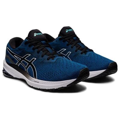 ASICS GT-1000 11 Men's Running Shoes Size 10.5 Lake Drive/Black - Image 1