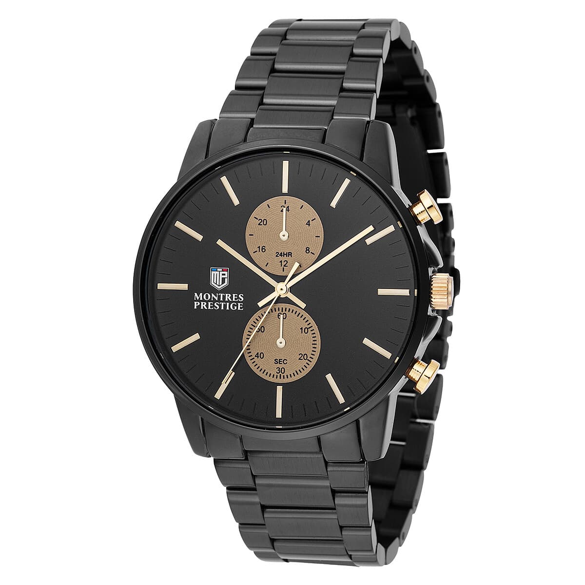 Invicta Montres Prestige Men’s Gold Black Watch 46mm MPW-0119 - Image 1
