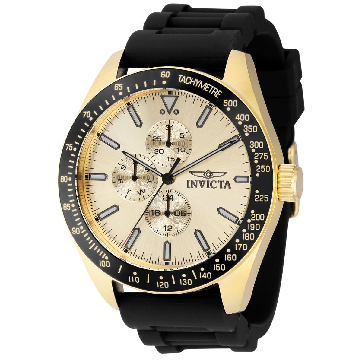 Invicta Aviator Nomad Men's Watch - 45mm, Black - Image 1