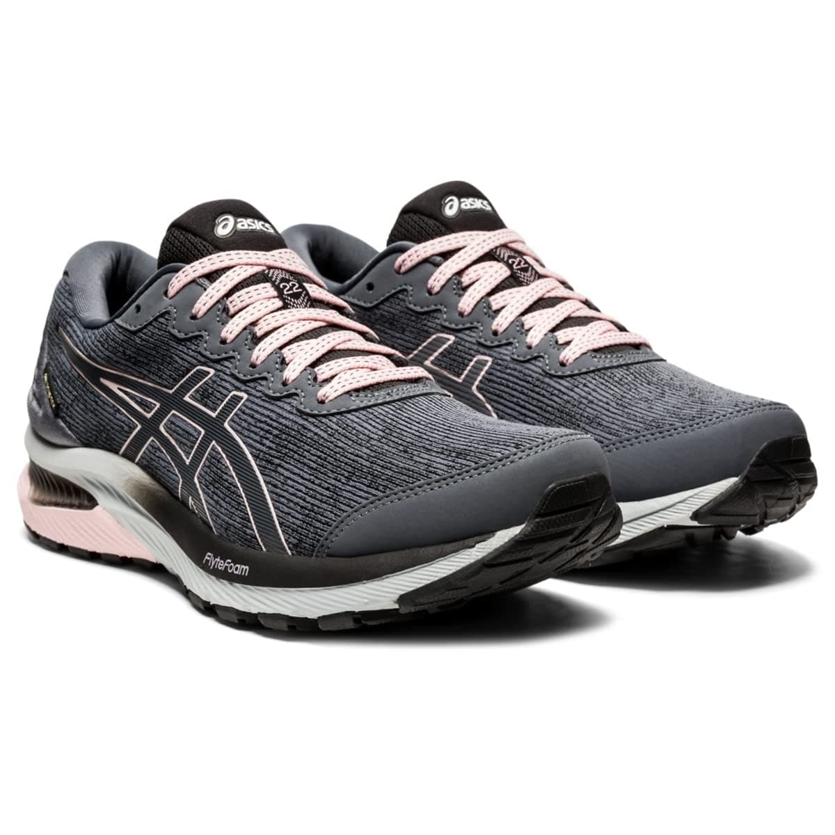 ASICS Gel-Cumulus 22 G-TX Women's running Shoes Carrier Grey/Ginger Peach 8.5 M - Image 1