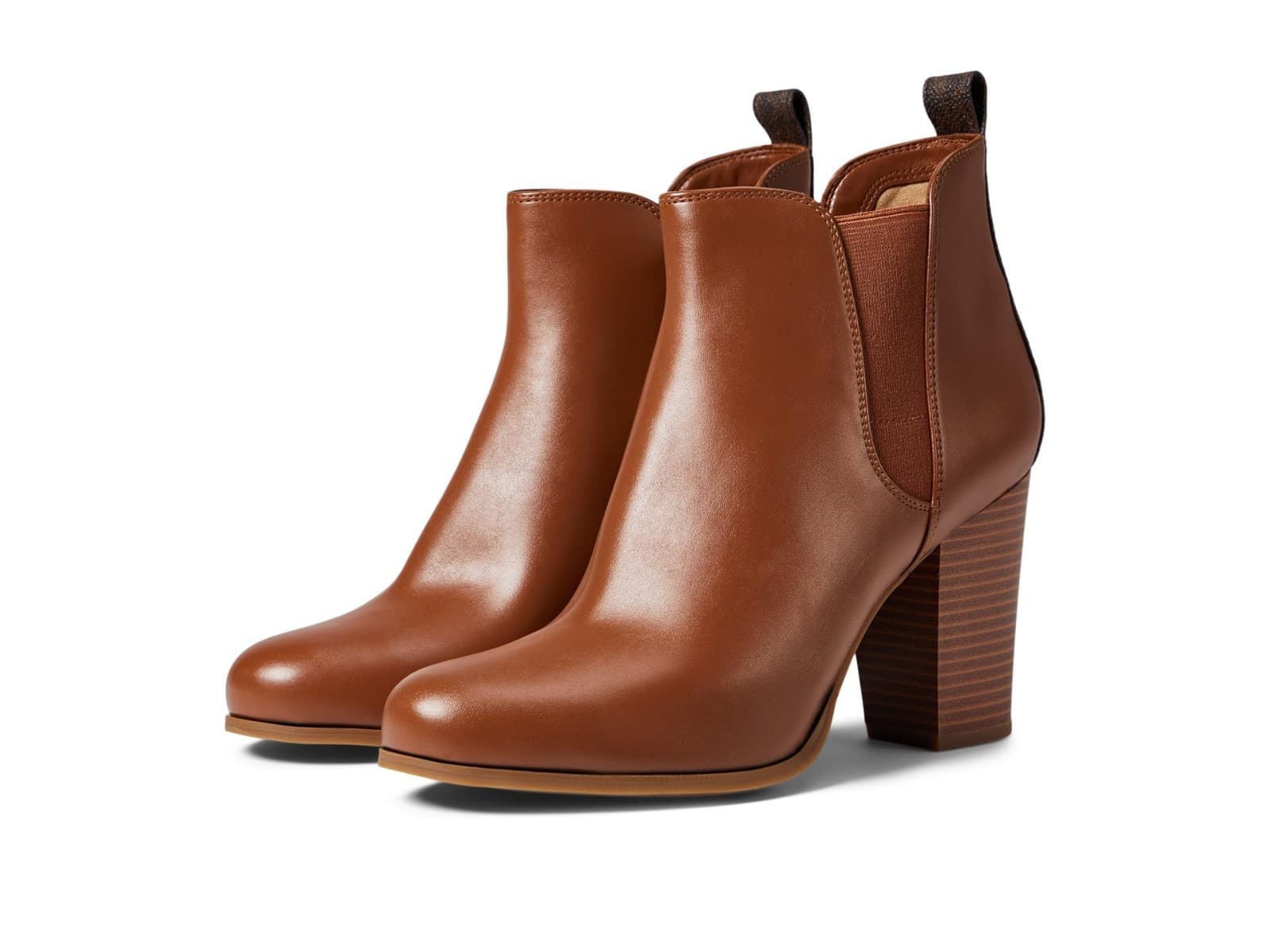 MICHAEL Michael Kors Evaline Pull On Dress Booties Brown Size 6.5 M - Image 1