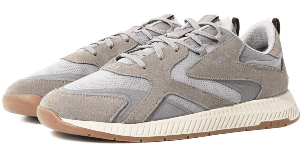 HUGO BOSS TITANIUM RUNNER LOW-TOP SNEAKERS MEN SHOES 50485713033 Size 9 M New - Image 1