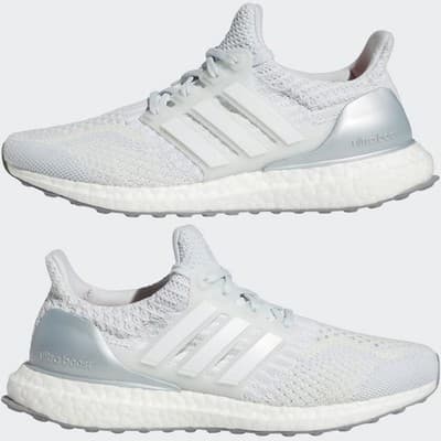 Adidas Ultraboost 5.0 DNA Women's Running Shoes White/Blue Size 10 B - Image 1