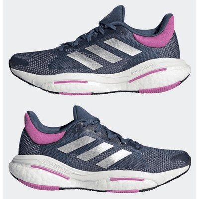 Adidas Women's Solar Glide 5 Running Shoes Athletic Blue Size 9.5 M - Image 1