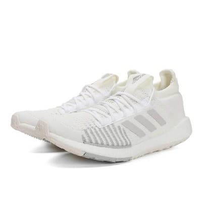 ADIDAS Pulseboost HD Men's Running Shoes WHITE GREY size 9 M - Image 1