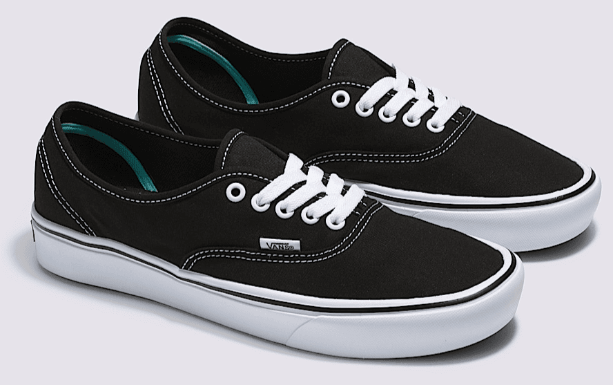 Vans confycush Classic Canvas Shoe Black/true white Men 9 , women 10.5 - Image 1