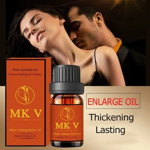 2 Pack MK5 NATURAL PENIS ENLARGER DICK Grow Enlargement Oil - Image 1
