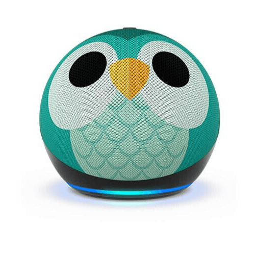 Echo Dot (5th Gen, 2022 release) Designed for kids, with parental controls | Owl - Image 1