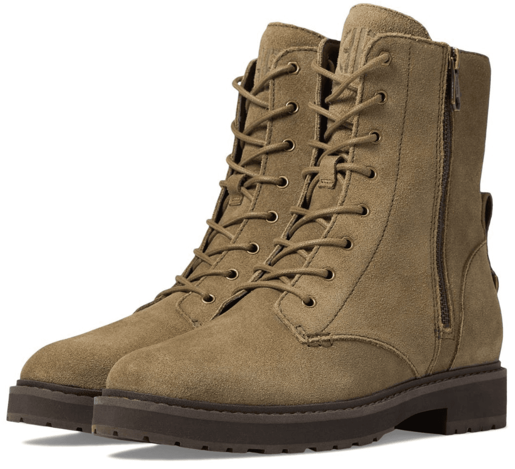 Cole Haan Greenwich Women's Berkshire Suede Lace-up Boots Size 9.5 M - Image 1