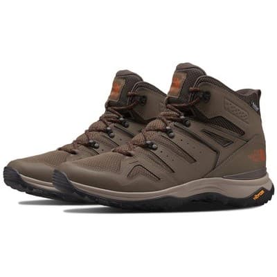 The North Face Women's Hedgehog Fastpack II Mid WP Boot Brown Black 9 M - Image 1