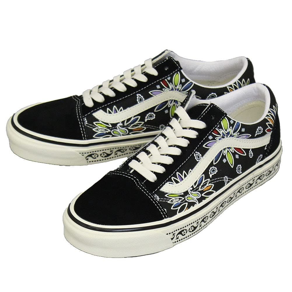 Vans Old Skool 36 DX Anaheim Factory Vans Paisley/Black Men's Size 9.5 Women 11 - Image 1
