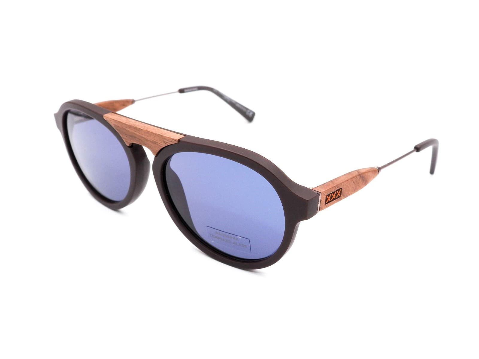 Ermenegildo Zegna ZC0027-50V SUNGLASSES Dark Brown 55MM 17-140 Authentic Italy - Image 1