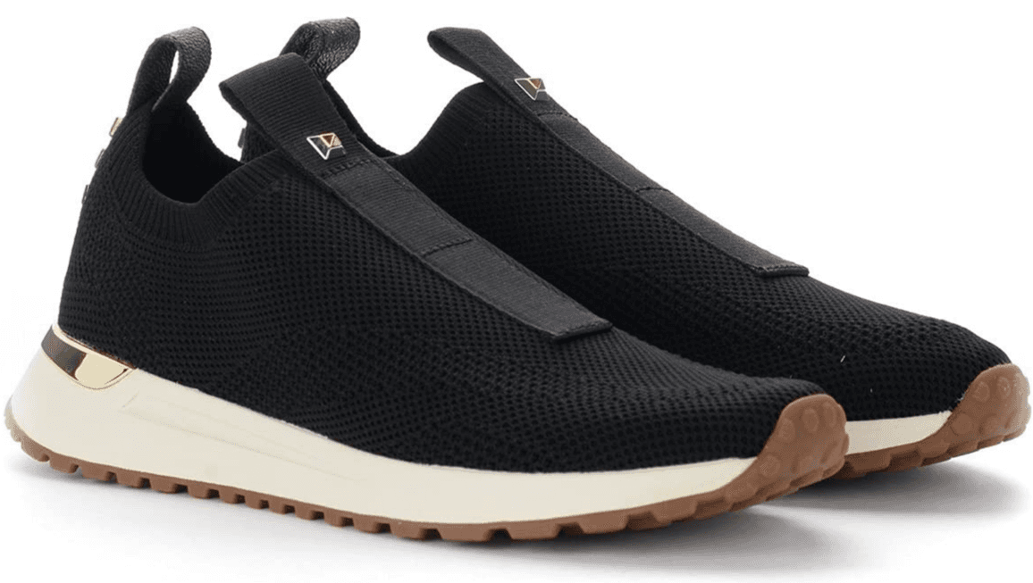 Michael Kors Women's Bodie Stretch Knit Slip-On Studded Sneaker 9 US - Image 1