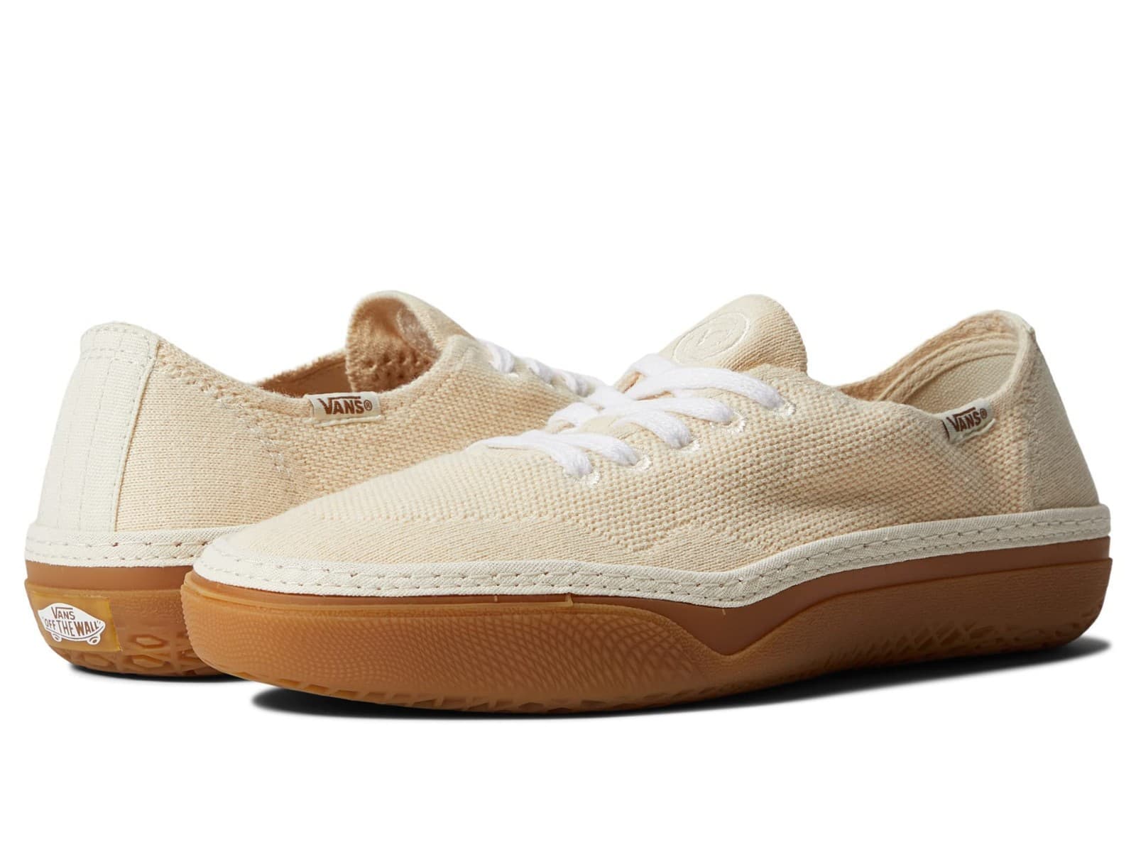 NIB VANS CIRCLE VEE ECO SHOE Women 9.5/ Men 8 Natural based materials only