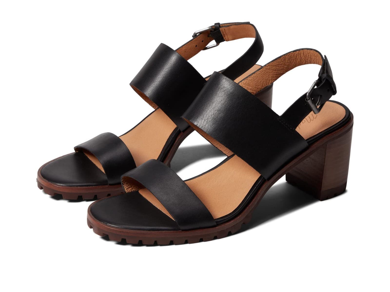 Madewell The Kiera Mule Lugsole Sandal True Black Women's Size 8.5 M - Image 1