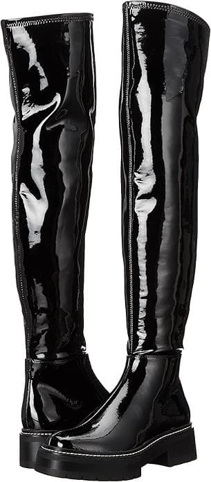 Sam Edelman Womens 8.5 M Lydia Over-the-Knee Boot Black 8.5 Medium