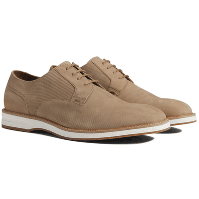 Winthrop Pelton Men's Casual Shoes Taupe nubuck leather Size 8.5 M - Image 1