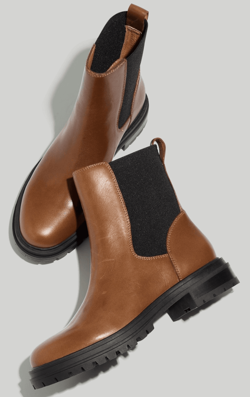 MADEWELL The Bradley Chelsea Women's Lugsole Boot Stable Brown SIZE 10 M - Image 1