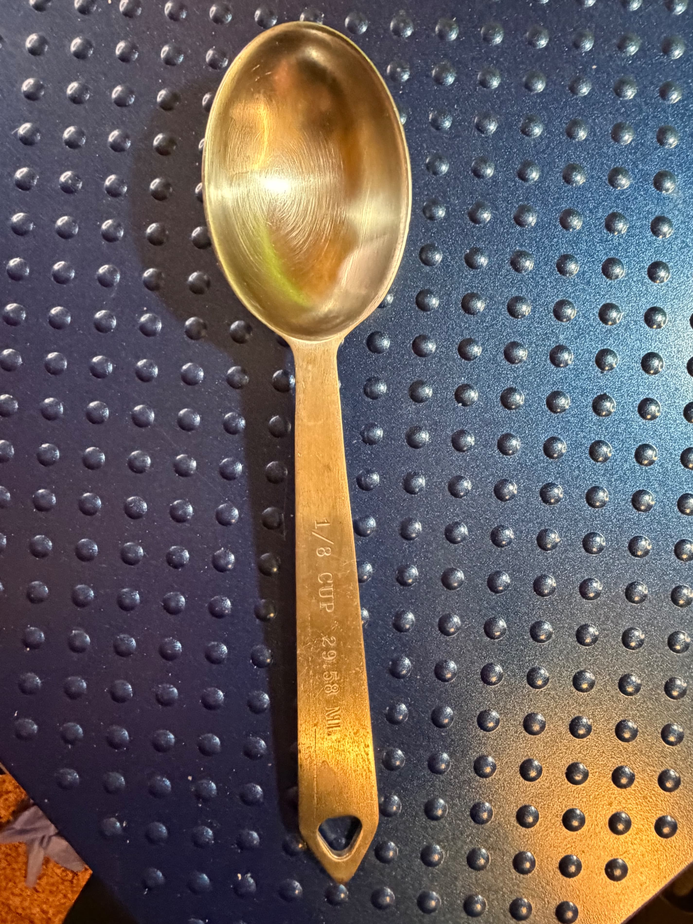 EKCO 18/0 Stainless Steel 1/8 Cup Measuring Spoon