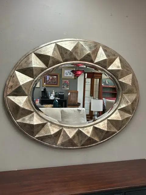 Jc Penny Oval Framed Wall Mirror
