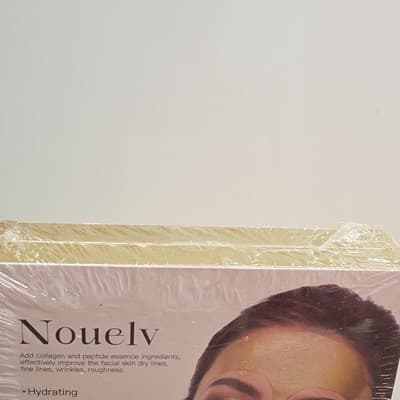 Nouelv Gold Collagen Crystal Mask Sheet Hydrating Peptide Anti-Aging Facial