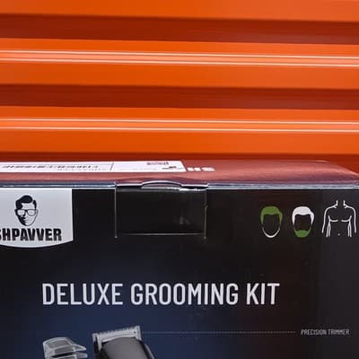 SHPAVVER GK-1800 Black Precision Trimmer for Head Face Chest Unisex