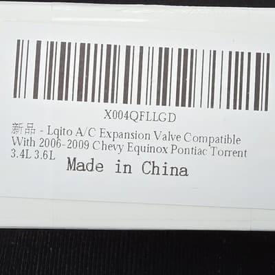 Lqito A/C Expansion Valve Compatible With 2006-2009 Chevy Equinox Pontiac