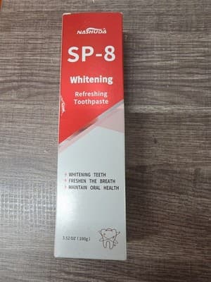 Nashuda SP-8 Whitening Toothpaste 100g NEW Sealed 3.52oz