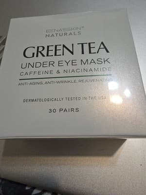 Enaskin Naturals Green Tea Under Eye Mask Caffiine & Niacinamide