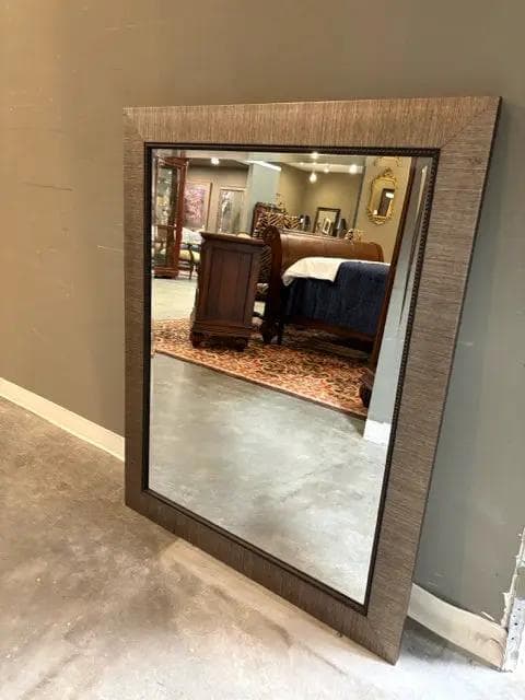 Kirklands Textured Frame Mirror