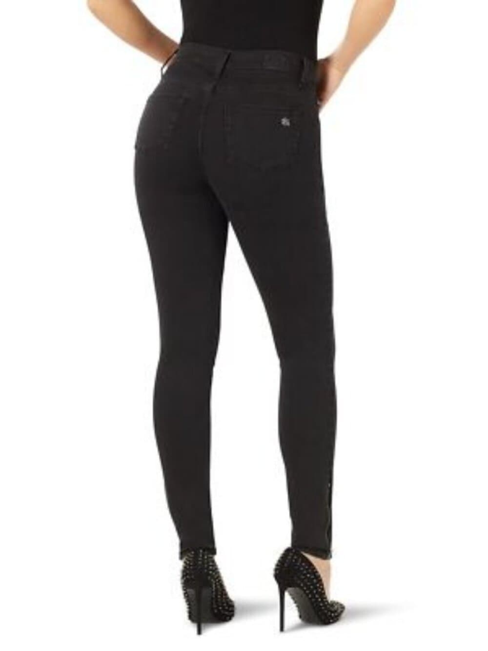Rock & Republic Women's Roller High Rise Skinny Jean, Zip It, 18