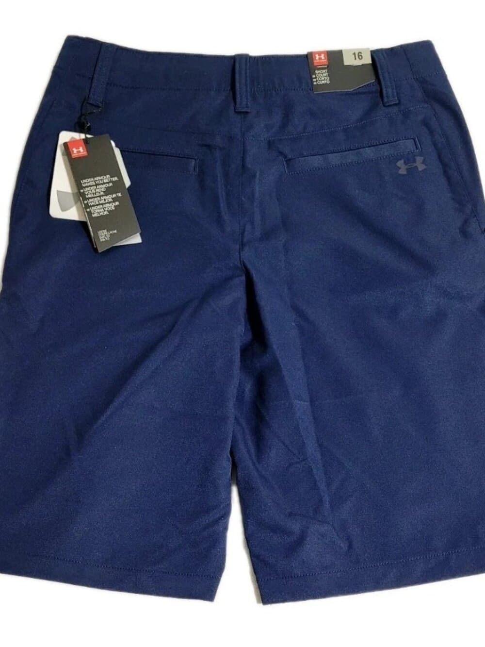 Under Armour Loose Fit Athletic Golf Shorts Youth Boys Size 14 MSRP $40.00 New