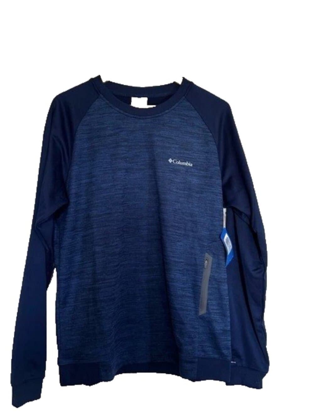Columbia trail tech midlayer crew neck sweatshirt size XL
