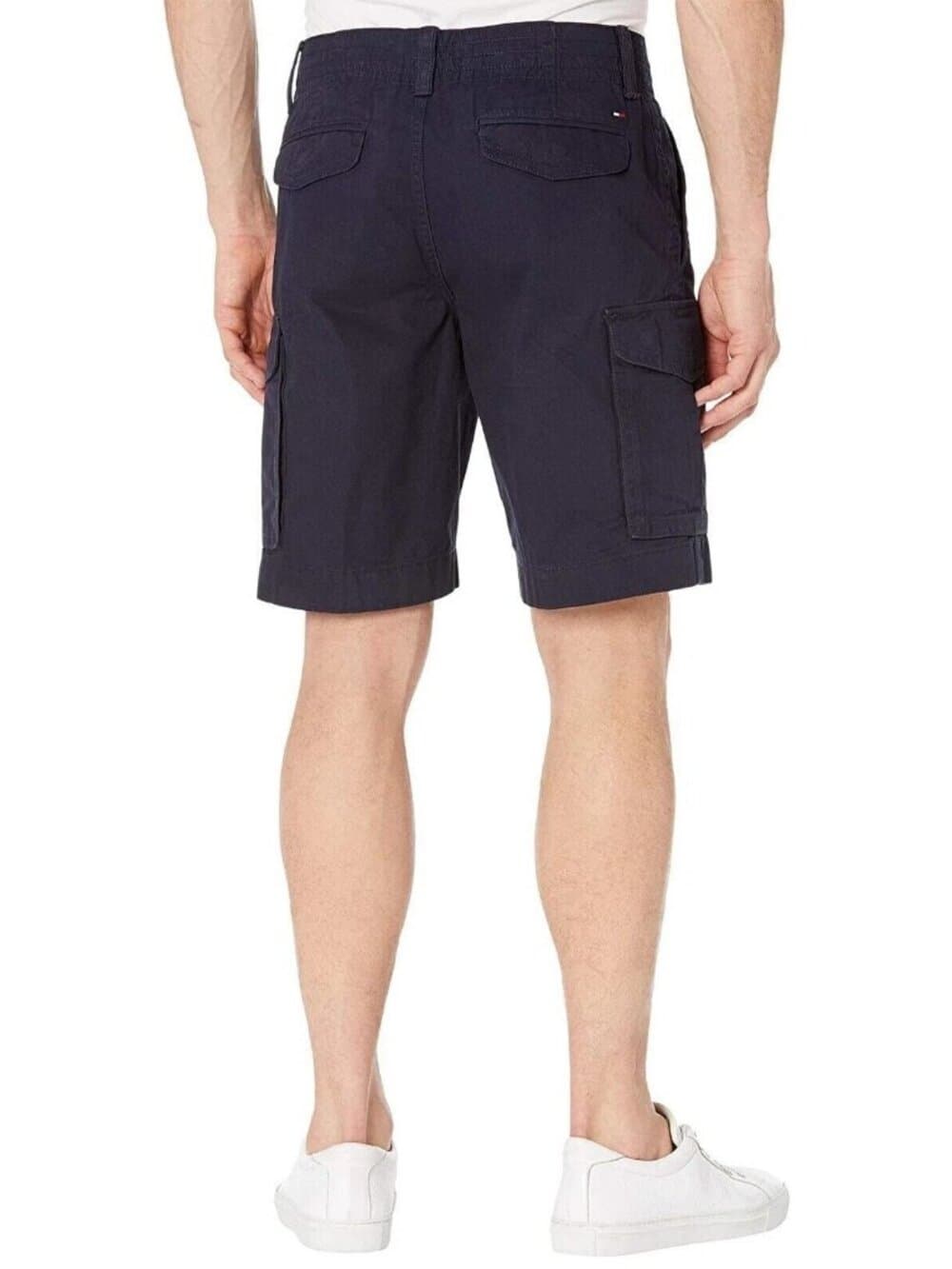 Tommy Hilfiger Men's Essential Solid Cargo Shorts Sky Captain 38