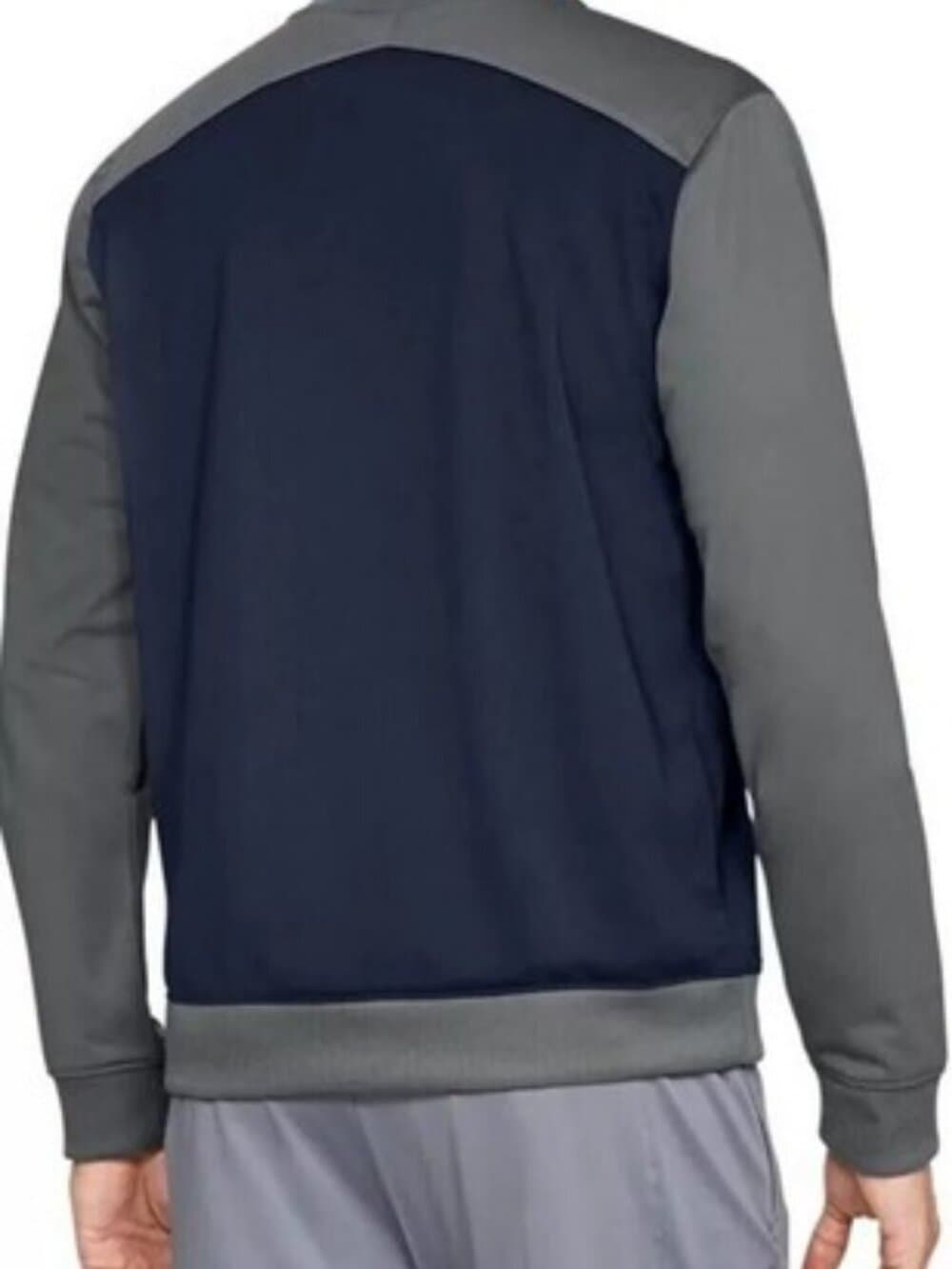 Under Armour Men's Challenger II Track Jacket Midnight Navy/Graphite Size Large