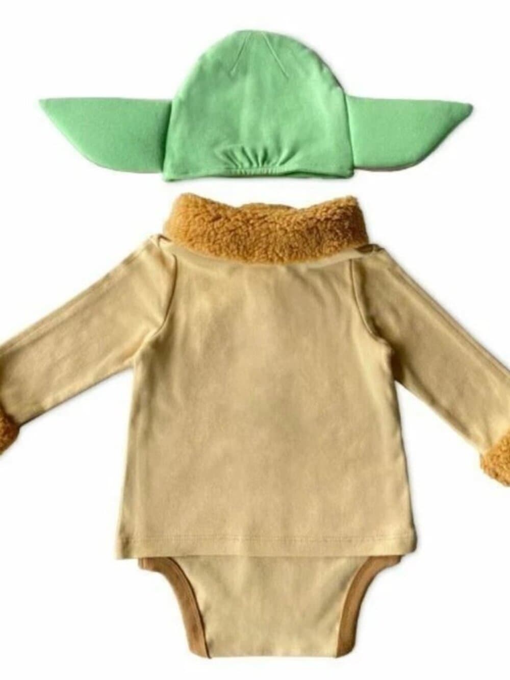 Baby Yoda Costume Outfit Set Mandalorian Cosplay Infant Halloween 0-3 Months