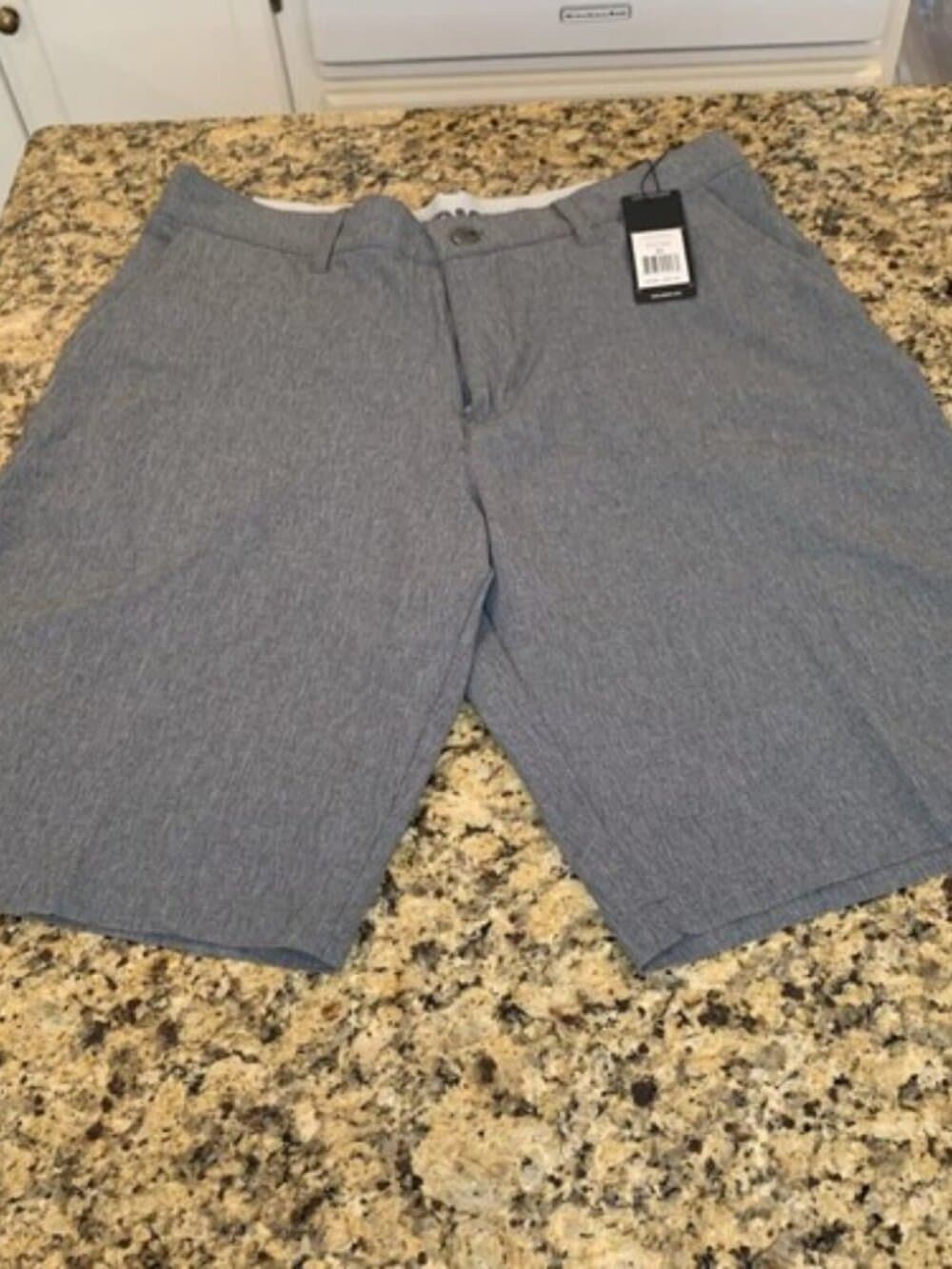 NWT Adidas Ultimate 365 Stretch Golf Shorts 34 Dark Grey Heather