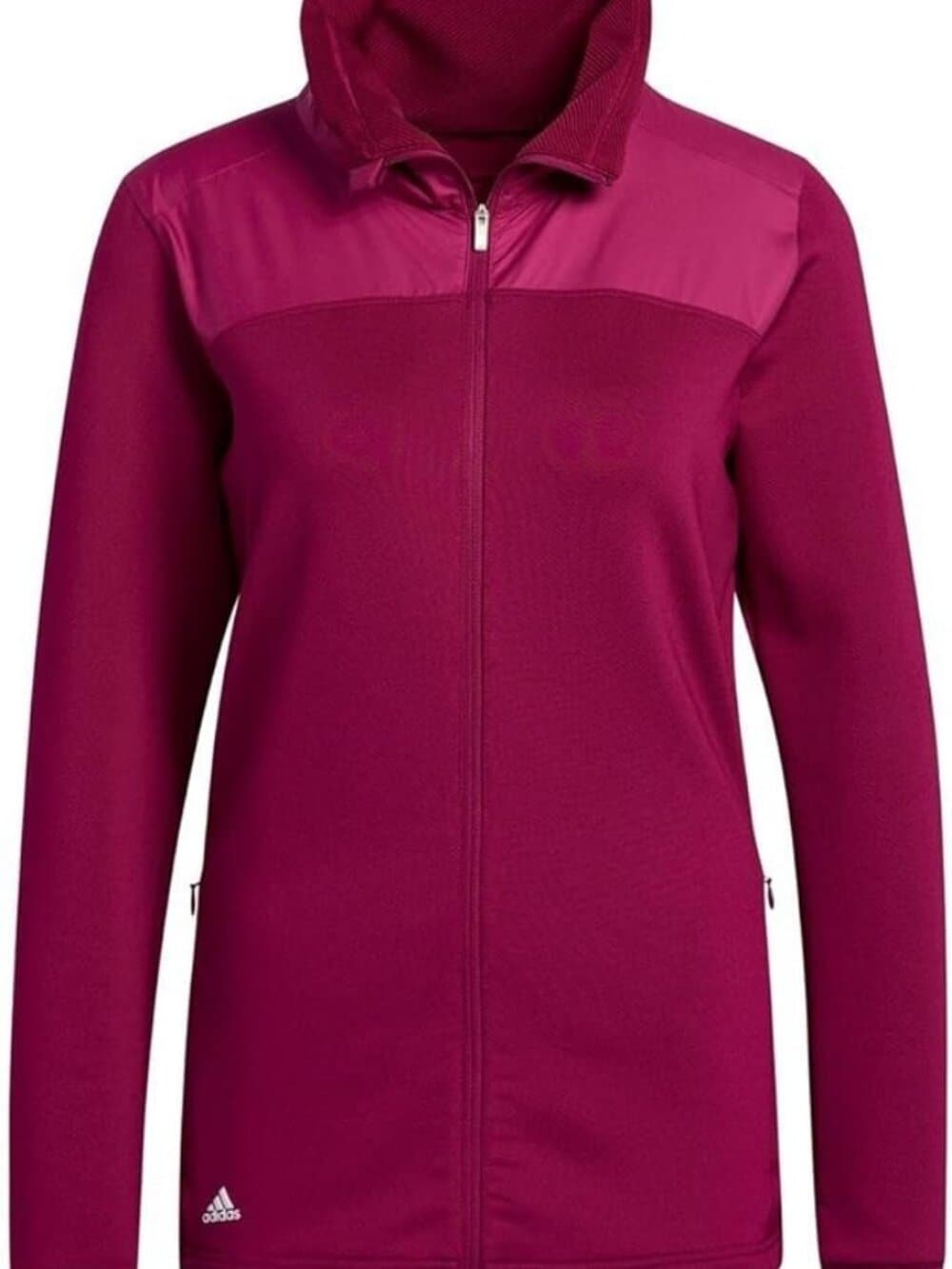 New Adidas Golf Womens COLD RDY Full Zip Jacket Power Berry - Size Small FT3014