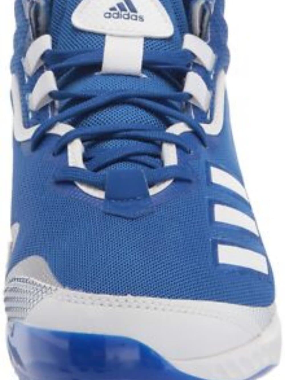 ADIDAS MEN'S FV9357 BASEBALL SHOE, ROYAL BLUE/WHITE/WHITE, 13.5