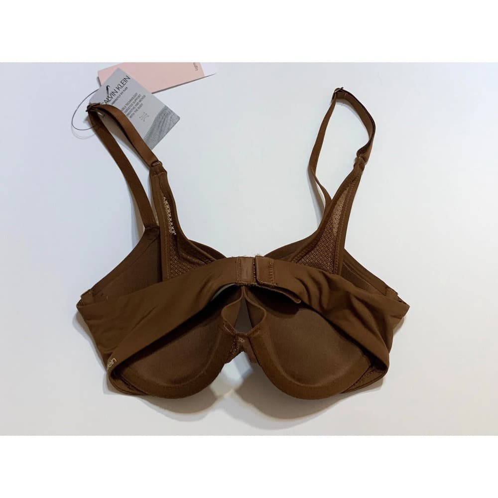 Calvin Klein Perfectly Fit Lightly Lined Brown Demi Bra 30B