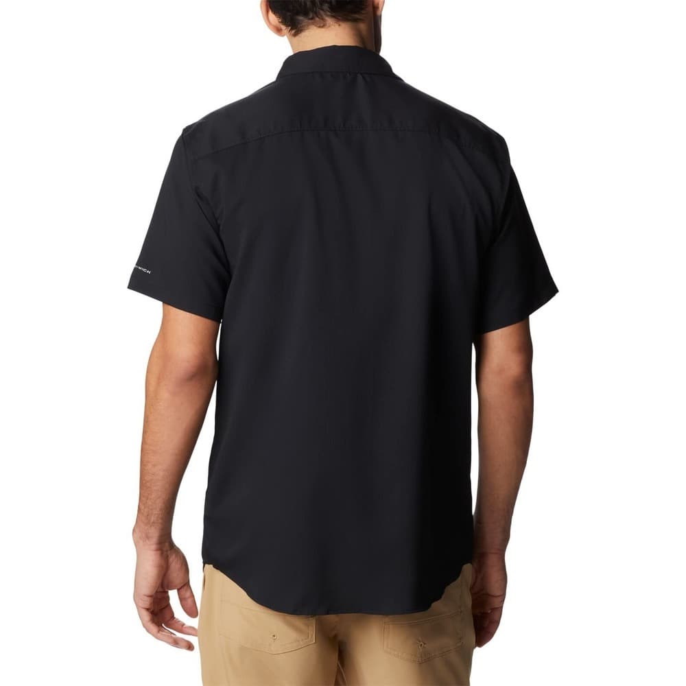 Columbia Men's Big & Tall Utilizer II Solid Short Sleeve Shirt, ICY Morn, 3X B&T