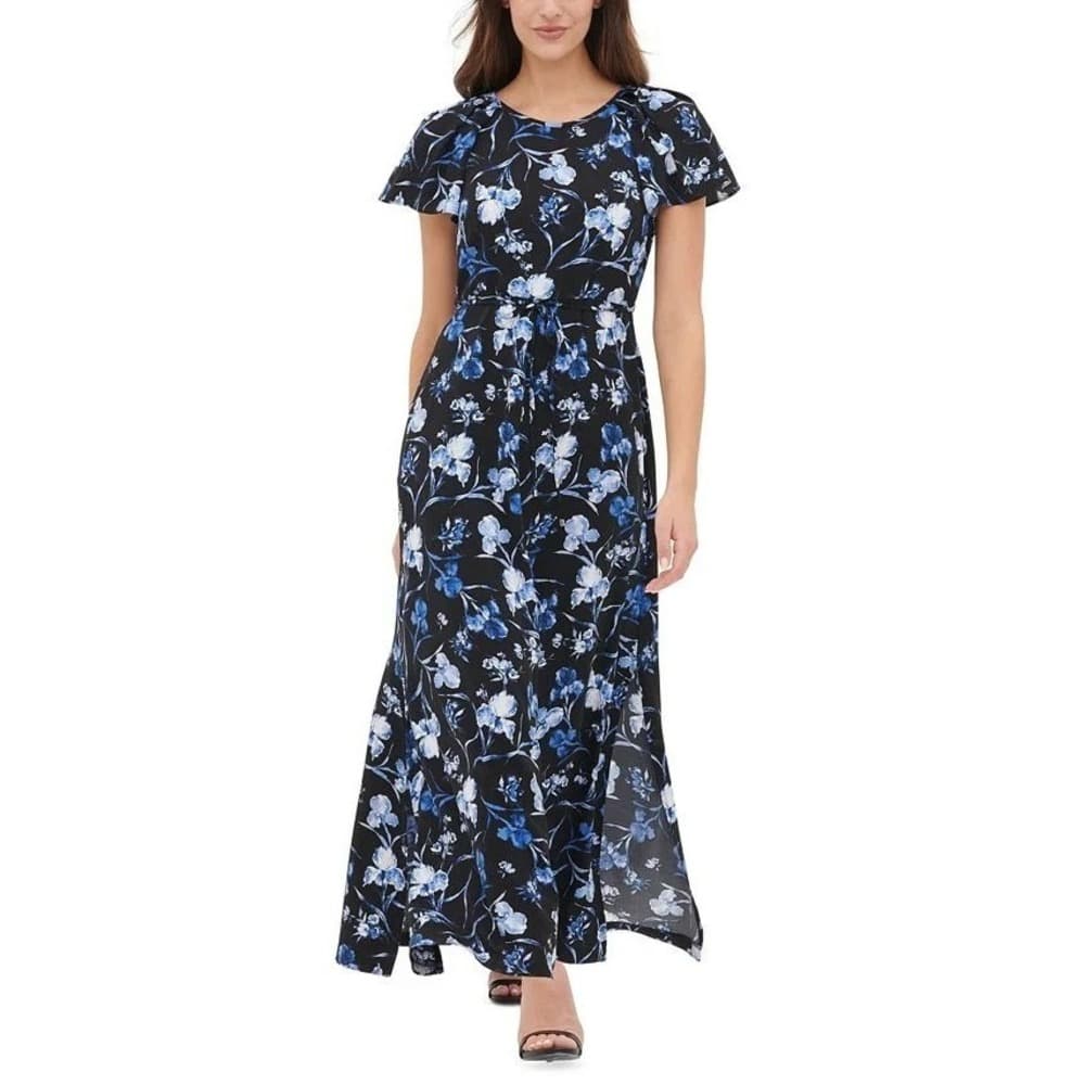 Tommy Hilfiger Floral-Print Maxi Dress SIZE 2