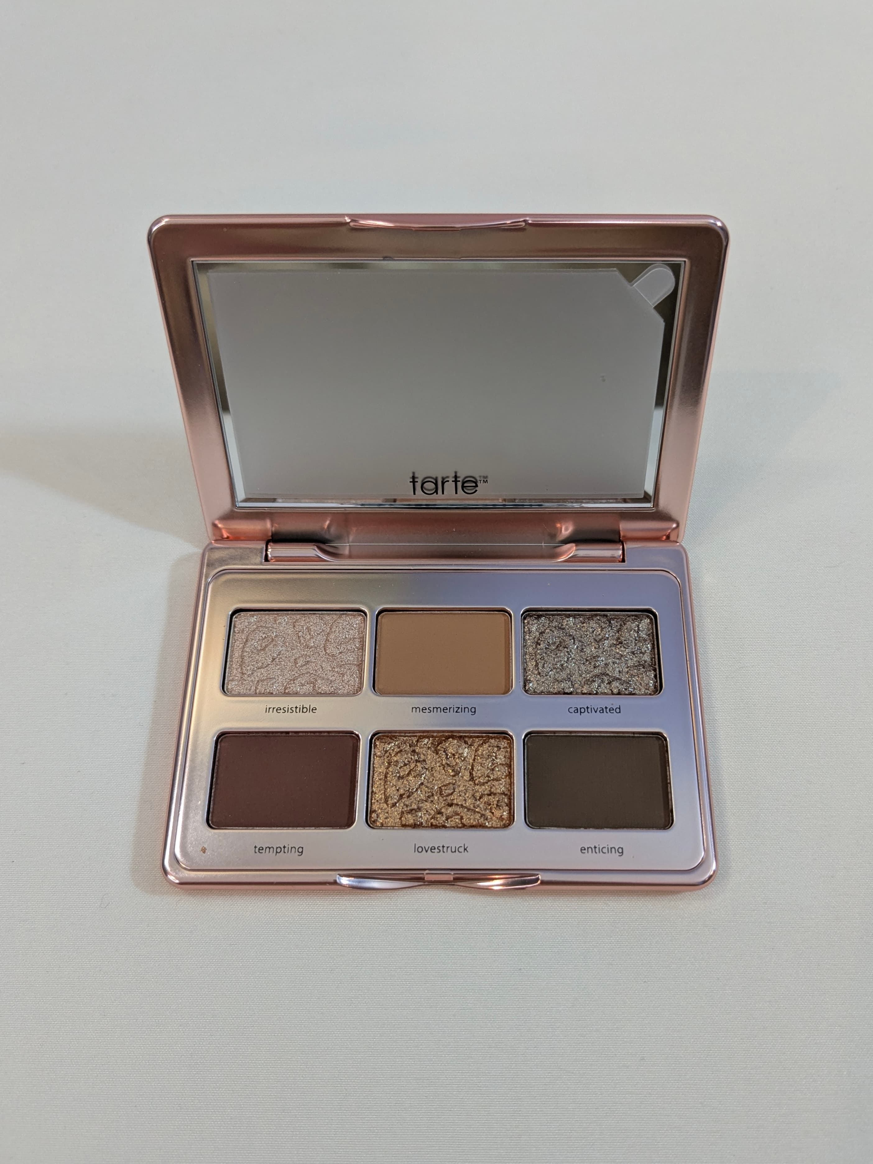TARTE Maneater™ Eyeshadow Palette with Mirror — Neutral Bronze Edit (6 Shades)