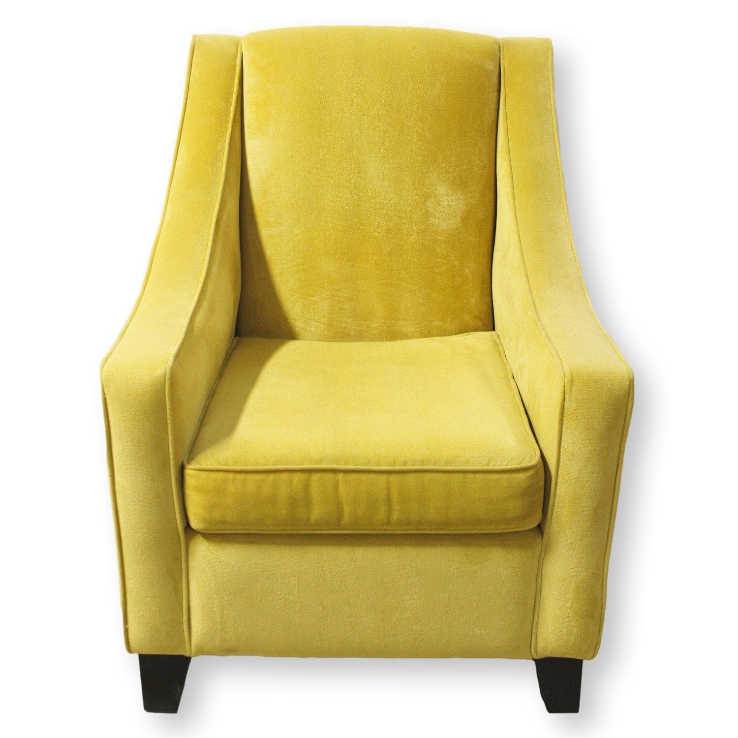 Pacific Furniture Yellow Track Arm Chair - Yellow