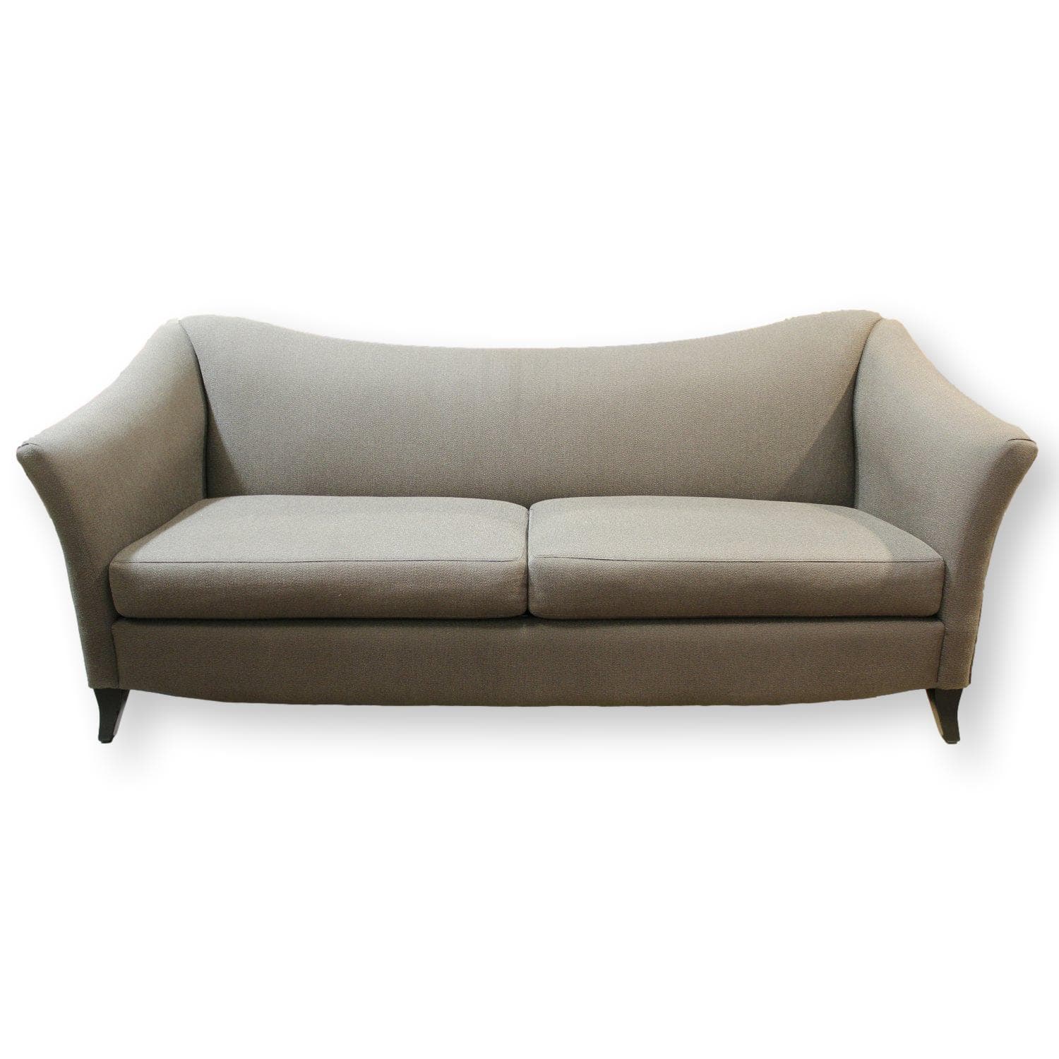Lazar Industries Reverse Camel-Back Sofa - Dark Gray