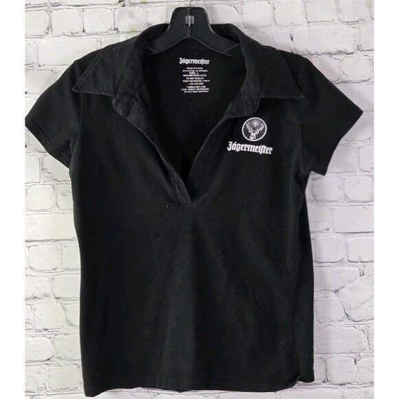 Jagermeister Women's Large Black S/S Shirt