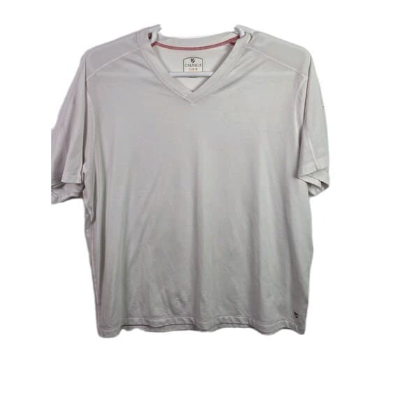 Cremieux Club 38 Performance Men's XL White Short Sleeve Shirt