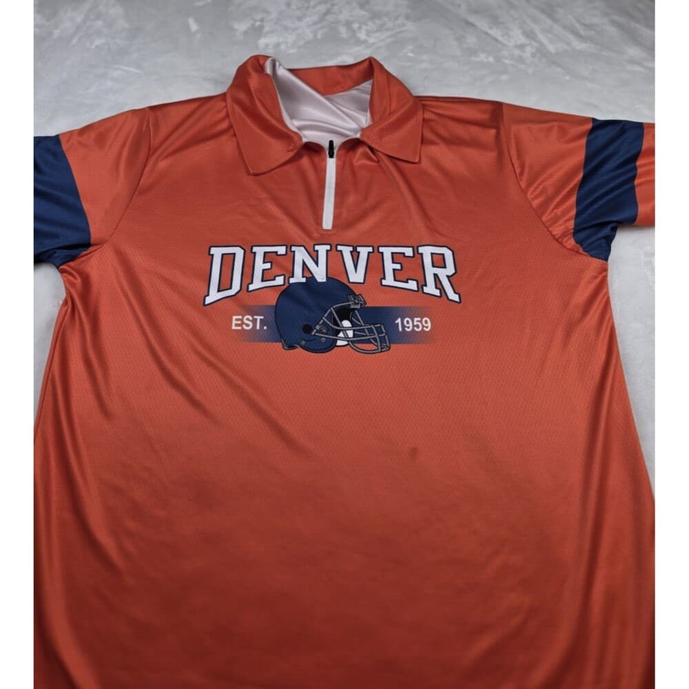 Team Apparel Denver Broncos Men's Large Pullover