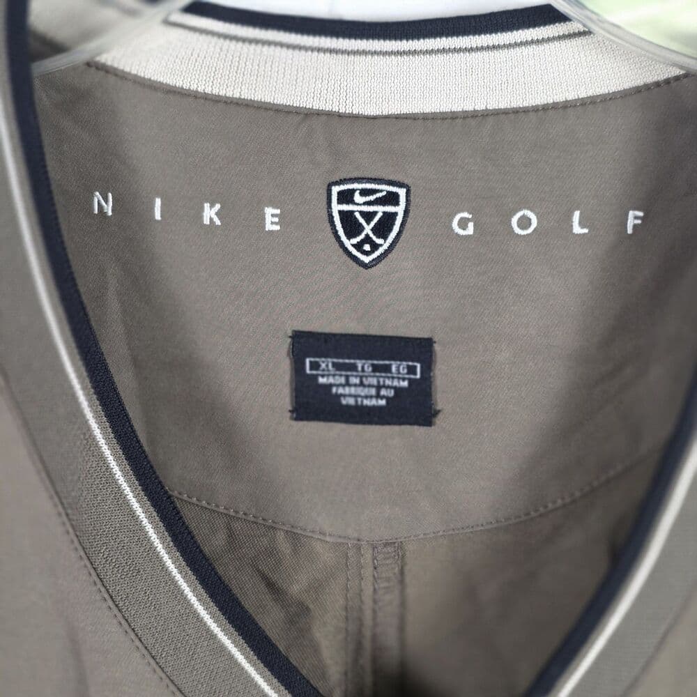 Nike Men's XL Long Sleeve Olive Green Golf Pullover
